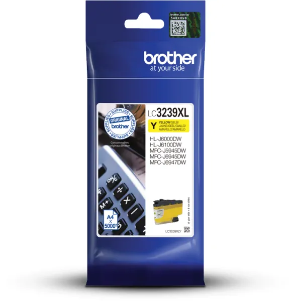 Brother LC3239XL inktcartridge geel