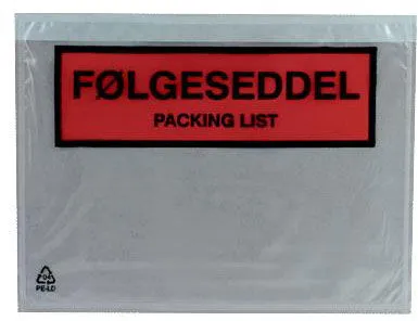Docustick Standard pakbonzak met opdruk C6 165 mm x 122 mm