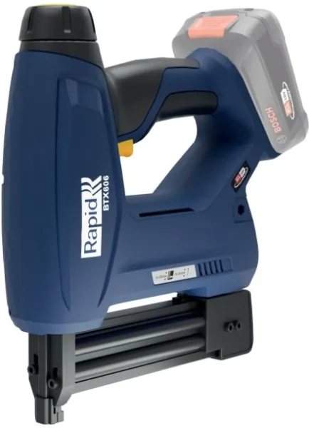 Rapid BTX606 Batterij-aangedreven nietpistool voor smalle nietjes 18V P4A